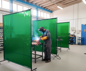 Biombo para solda: segurança e eficiência no ambiente de trabalho